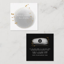 Cartão de visita da Praça Brushstrokes