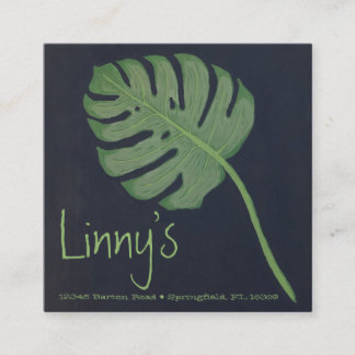 Quadrado, Cartão de visita de 2,5" x 2,5"