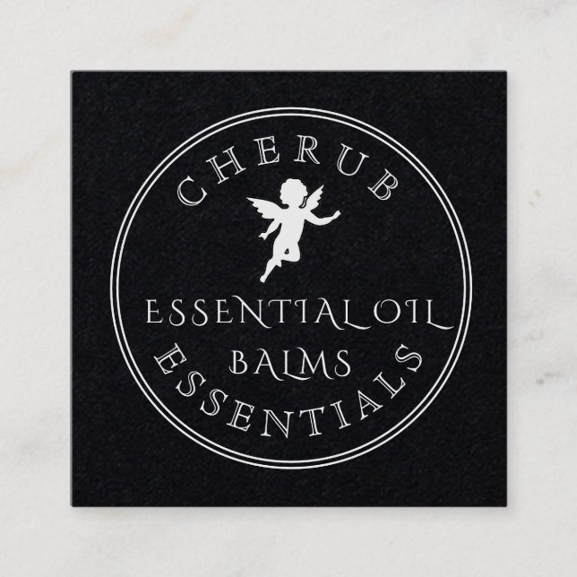 Quadrado, Cartão de visita de 2,5" x 2,5" (Frente)