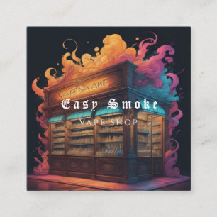 Quadrado Cartão de visita de Compro de Fumos Corolentos