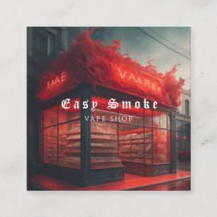 Quadrado Cartão de visita de Compro de Fumos Corolentos