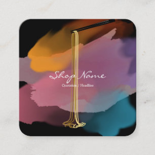 Quadrado Cartão de visita de Compro de macarrão