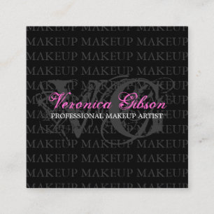 QUADRADO CARTÃO DE VISITA DO MAQUILHADOR