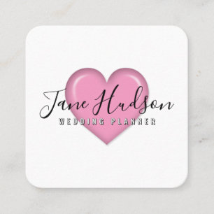 Quadrado Cartão de Visita Empresarial Editável Minimalista 