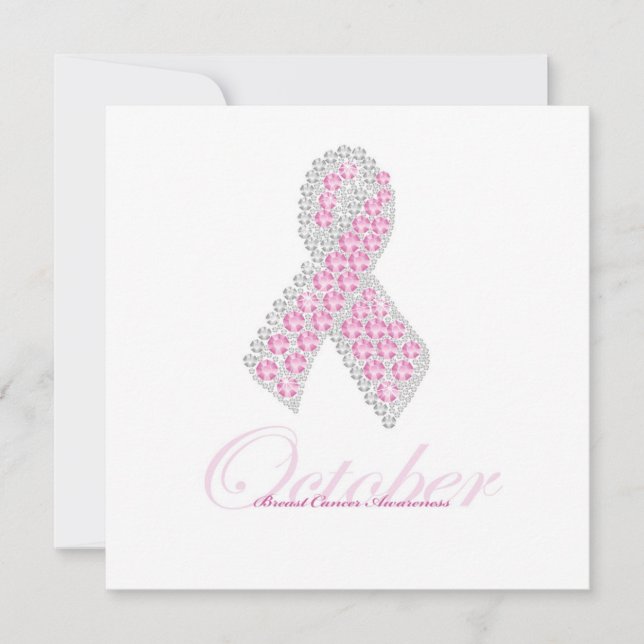 Quadrado de Convite de Faixa de Diamante (Frente)