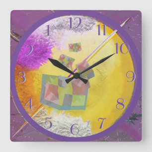 Quadrado De Relógio      Inverso Longo