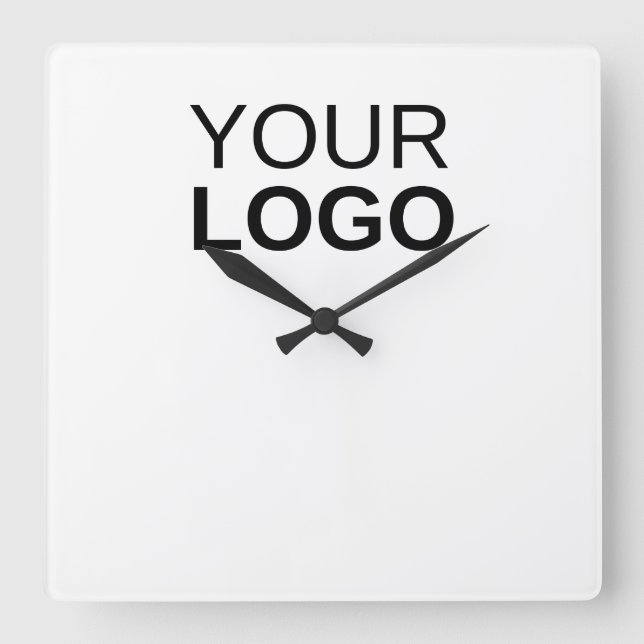 Quadrado do relógio de parede acrílico (Frente)