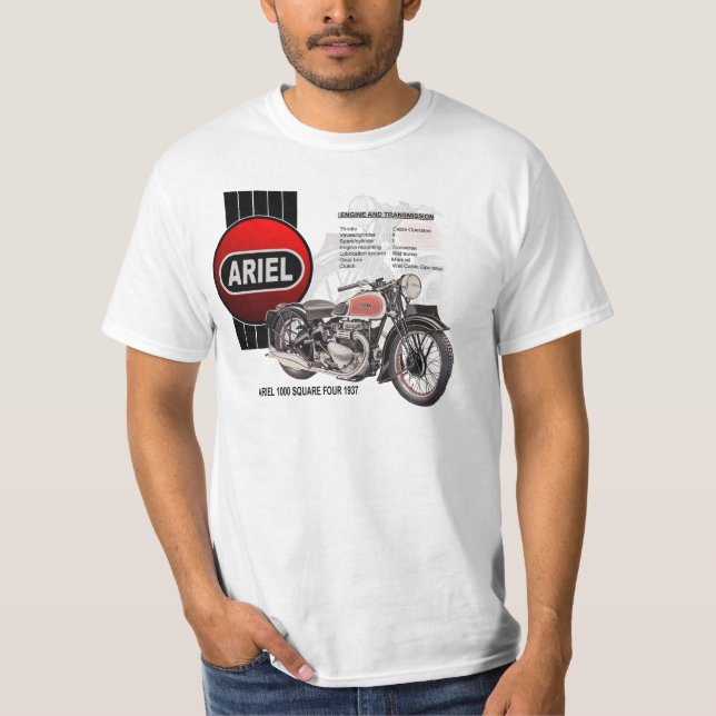 Quadrado do *SPECIAL PRODUCT* ARIEL camisa de (Frente)