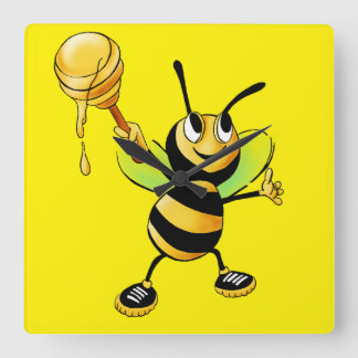 Quadrado Doce Tempo com o Nosso Relógio Abelha Mel! 🍯🐝