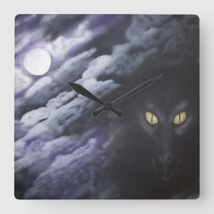 Quadrado Dragon Moon - Relógio