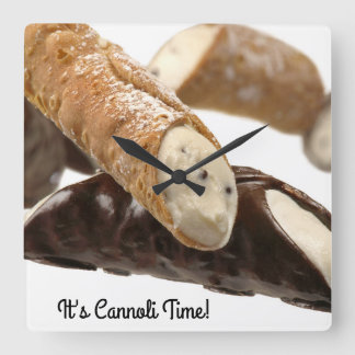 Quadrado É Relógio do Tempo dos Cannoli