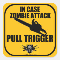 Em caso de ataque zombie com adesivo