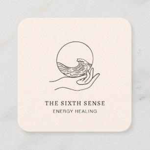 Quadrado Energie Heiler Reiki - Cartão de visita espiritual