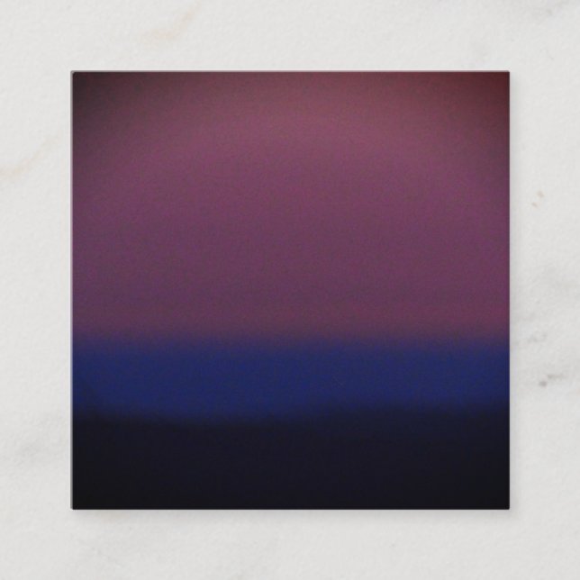 Quadrado ESTILO cartão de visita ART&DESIGN (Frente)