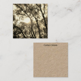 Quadrado ESTILO cartão de visita ART&DESIGN