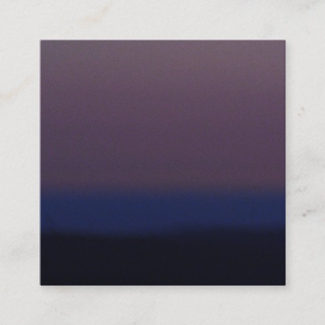 Quadrado ESTILO cartão de visita ART&DESIGN (Frente)