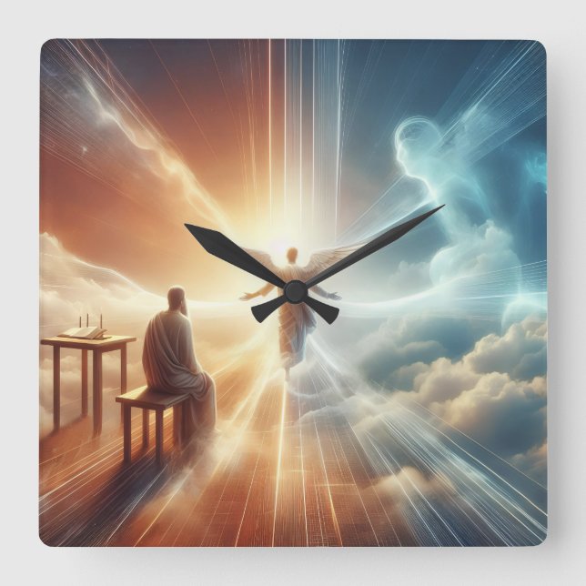 Quadrado Eterno Grace - Relógio Pesado (Frente)