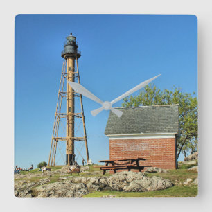 Quadrado Farol Marblehead, Relógio de Muro de Massachusett