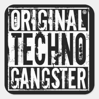 Quadrado Gângster Técnico Original - Adesivo