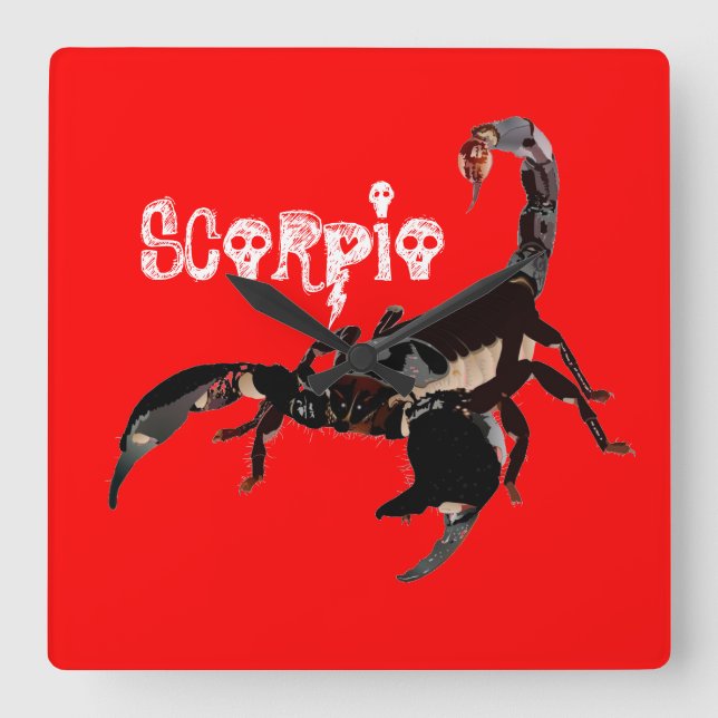 Quadrado Lacrau relógio (Frente)