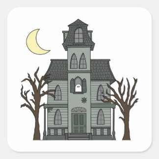 Quadrado Leia mais adesivo gótico