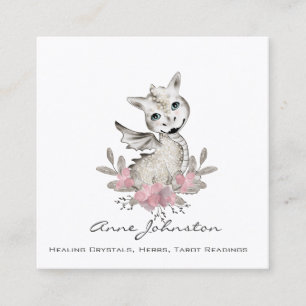 Quadrado Magick Baby Dragon Cartão de visita