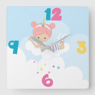 Quadrado Mantenha ou Crie o seu próprio - Relógio