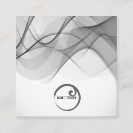 Quadrado na moda do cartão de visita moderno