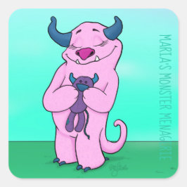 Quadrado Natalie, adesivo