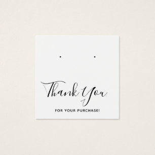 Quadrado Obrigado A Ouvir Cartão