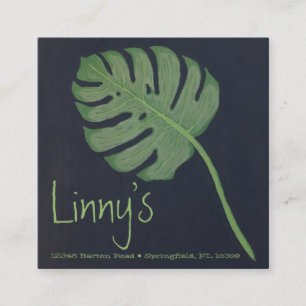 Quadrado Quadrado, Cartão de visita de 2,5" x 2,5"