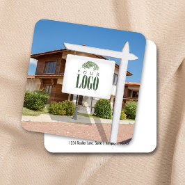 Quadrado Realtor adicione seu Cartão de visita personalizad