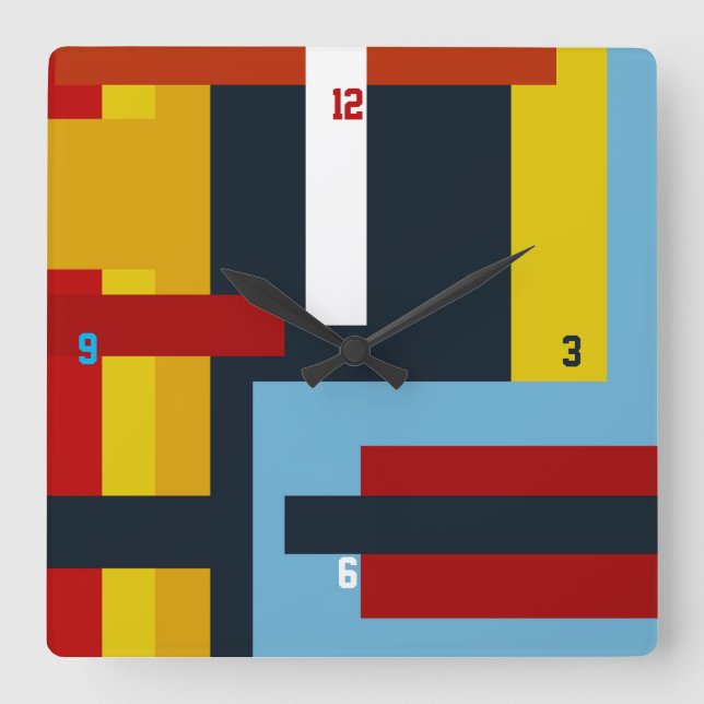 Quadrado Relógio (Frente)