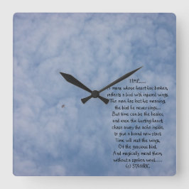 QUADRADO RELÓGIO ART E DESIGN