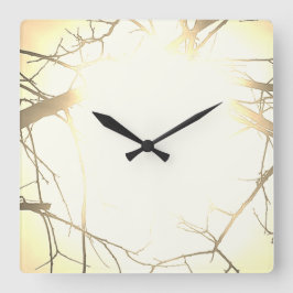 QUADRADO RELÓGIO ART E DESIGN