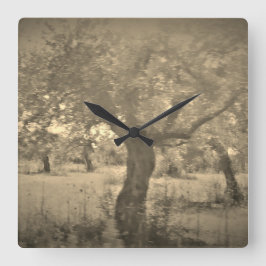 QUADRADO RELÓGIO ART E DESIGN