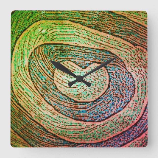 QUADRADO RELÓGIO ART E DESIGN (Frente)