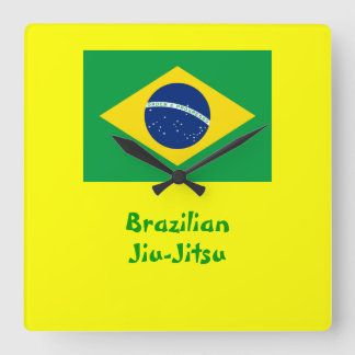 Quadrado Relógio brasileiro Jiu-Jitsu (BJJ)