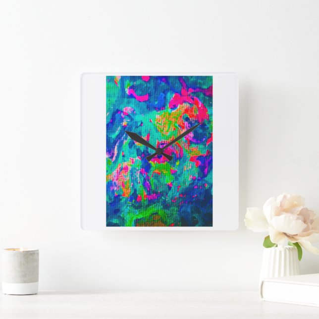 Quadrado Relógio COL (Lar)