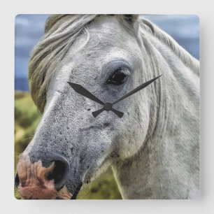 Quadrado Relógio de cinzas lindo