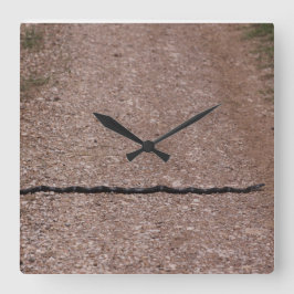 Quadrado Relógio de Cobra de rato