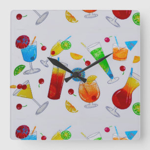 Quadrado Relógio de festas