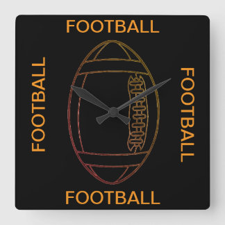 Quadrado Relógio de Muro de Futebol