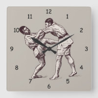 Relógio de Paredes de Artes Marciais Muito Diverti