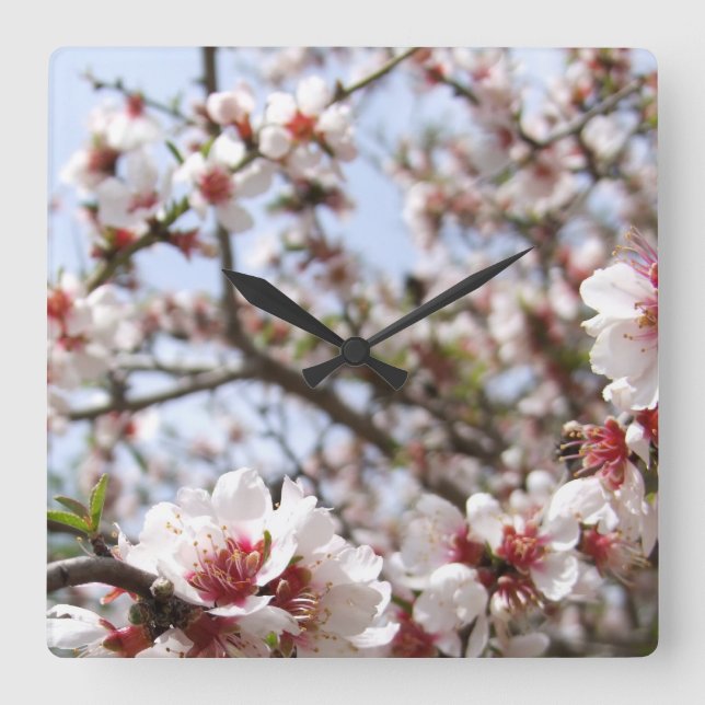 Quadrado Relógio do Flor (Frente)