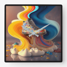 Relógio Doces Colorido Divertido