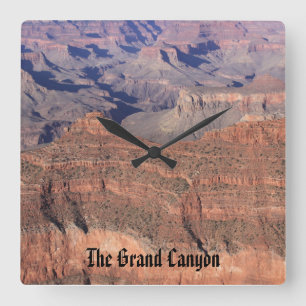 Quadrado Relógio Grand Canyon