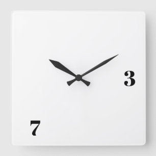 Quadrado Relógio Ham Radio Square 73