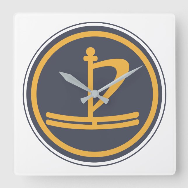 Quadrado Relógio Lakan (Frente)