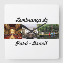 Relógio lembrança do Pará